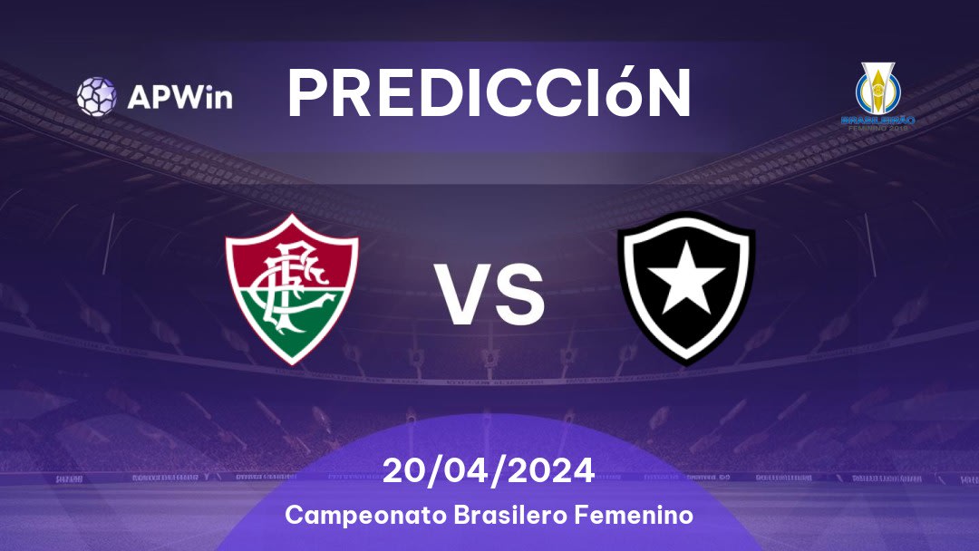 Predicciones Fluminense W vs Botafogo W: 20/04/2024 - Brasil Campeonato Brasileiro Women