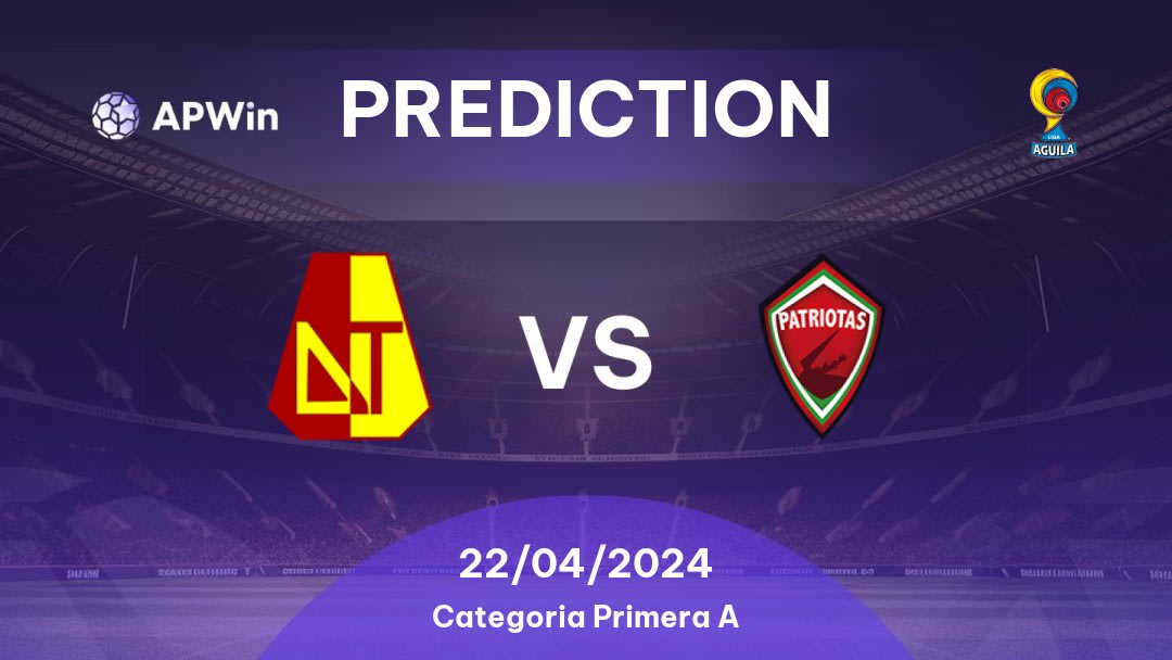 Deportes Tolima vs Patriotas Boyacá Betting Tips: 22/04/2024 - Matchday 18 - Colombia Categoria Primera A