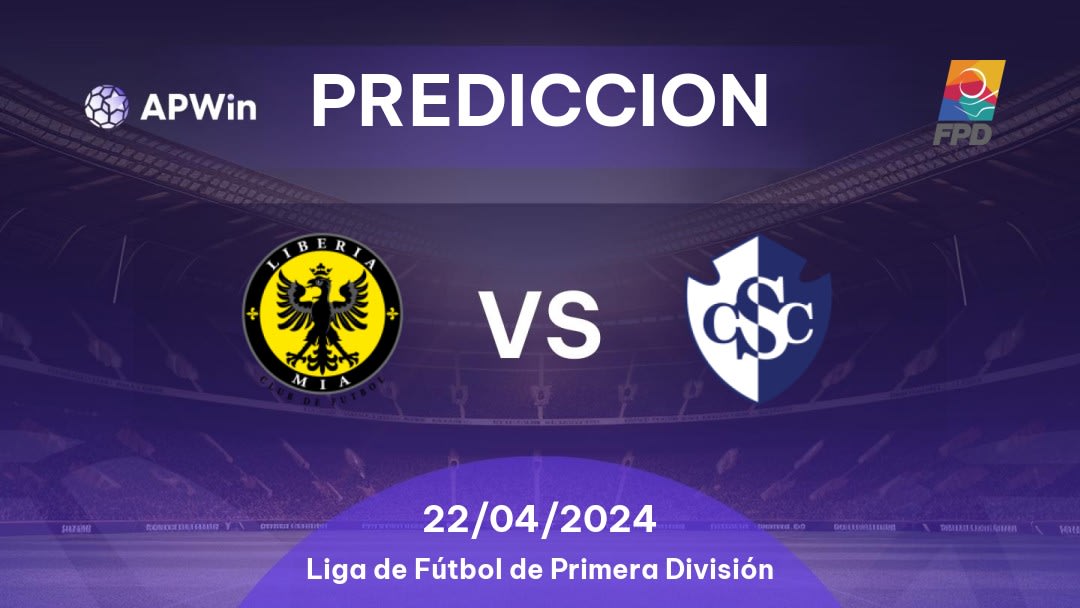 Predicciones Municipal Liberia vs Cartaginés: 21/04/2024 - Costa Rica Liga de Fútbol de Primera División