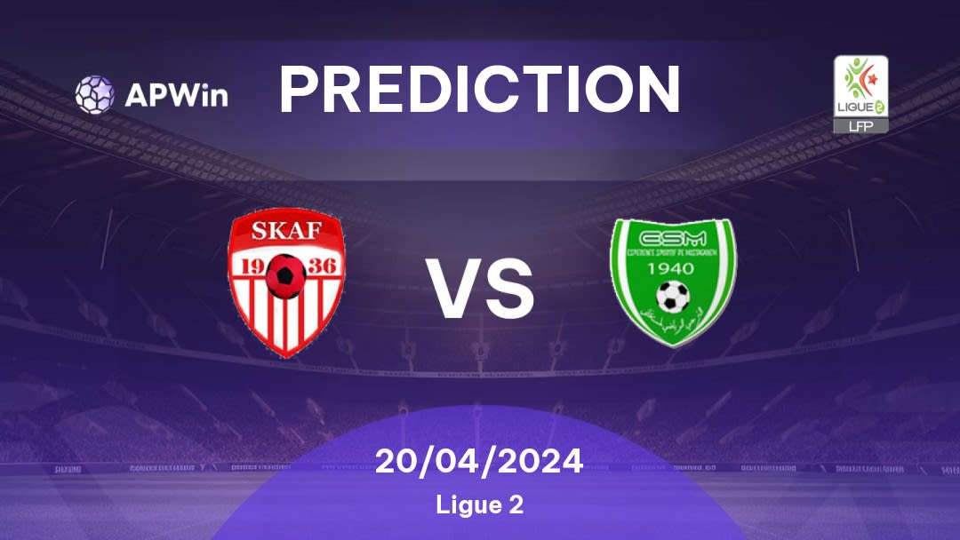 SKAF Khémis Mélina vs ES Mostaganem Betting Tips: 06/01/2023 - Matchday 14 - Algeria Ligue 2