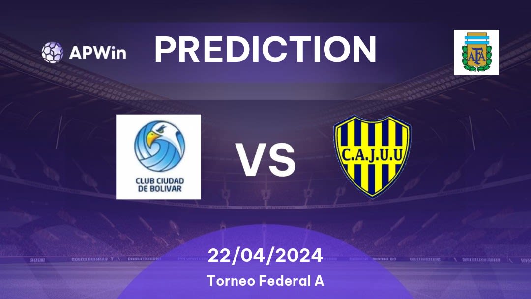 Ciudad de Bolívar vs Juventud Unida Univ. Betting Tips: 22/04/2024 - Matchday 5 - Argentina Torneo Federal A