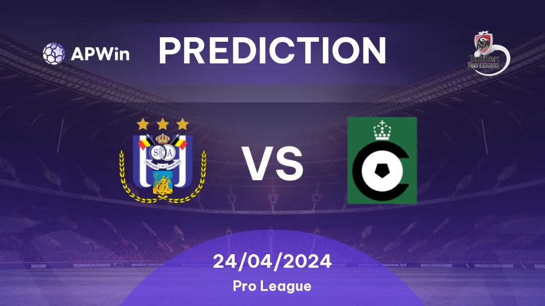 RSC Anderlecht vs Cercle Brugge Betting Tips: 24/04/2024 - Matchday 5 - Belgium Pro League