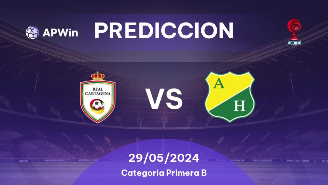 Predicciones Real Cartagena vs Atlético Huila: 24/04/2024 - Colombia Copa Colombia