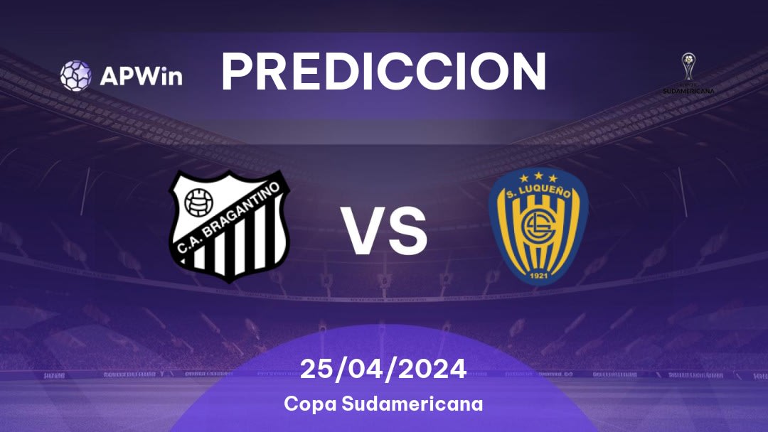 Predicciones RB Bragantino vs Sportivo Luqueño: 25/04/2024 - Sudamerica Copa Sudamericana