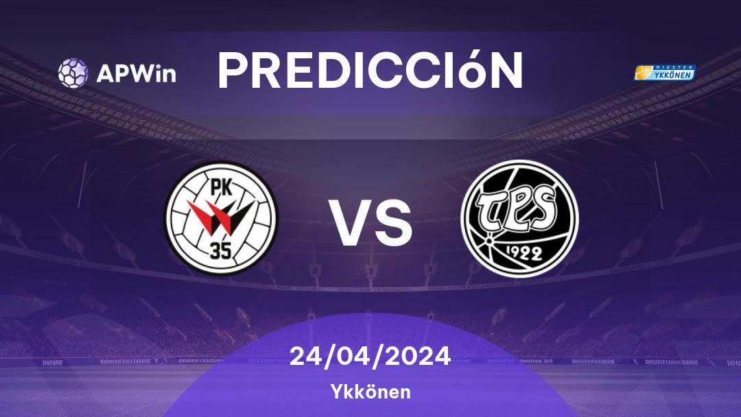 Predicciones PK-35 vs TPS: 24/04/2024 - Finlandia Ykkönen