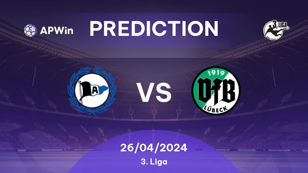 Arminia Bielefeld vs VfB Lübeck Betting Tips: 26/04/2024 - Matchday 35 - Germany 3. Liga