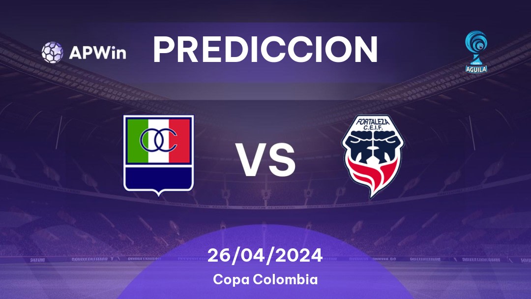 Predicciones Once Caldas vs Fortaleza CEIF: 26/04/2024 - Colombia Copa Colombia