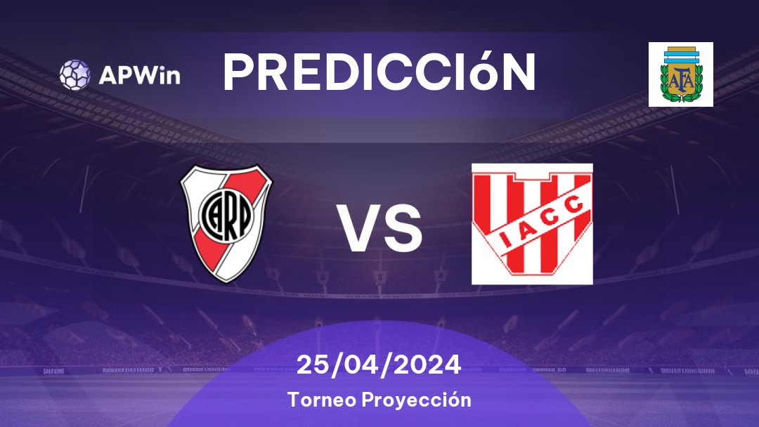 Predicciones River Plate Res. vs Instituto Res.: 25/04/2024 - Argentina Reserve League