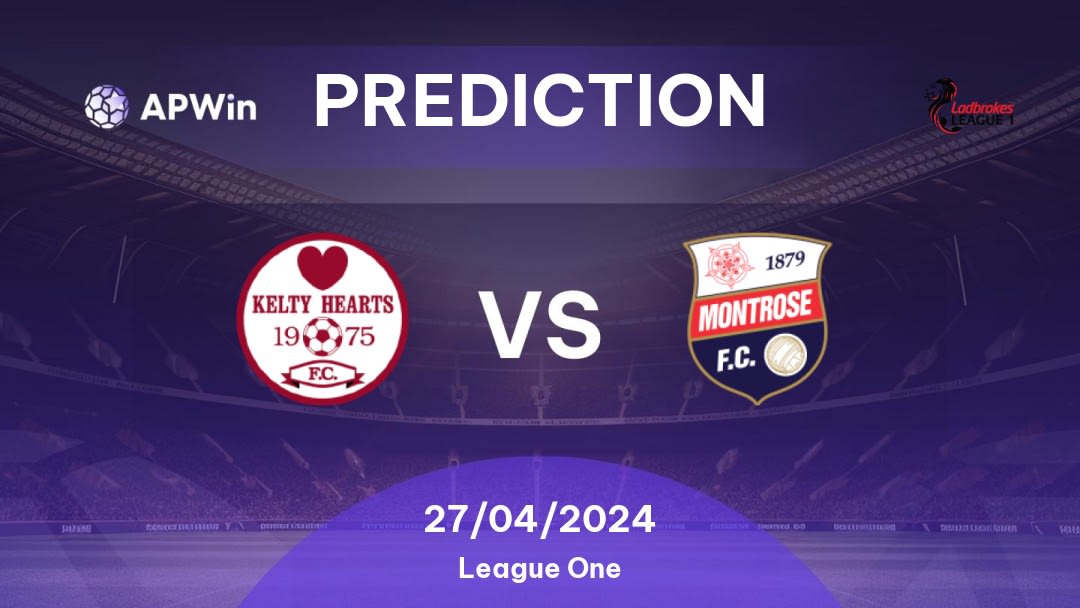 Kelty Hearts vs Montrose Betting Tips: 27/04/2024 - Matchday 35 - Scotland League One