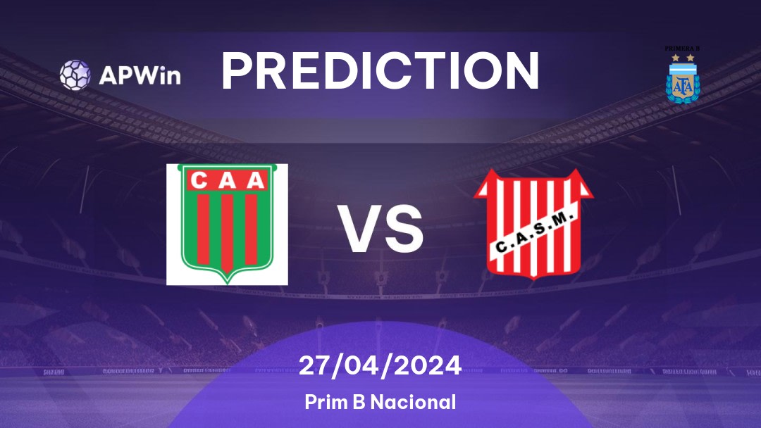 Agropecuario vs San Martín Tucumán Betting Tips: 27/04/2024 - Matchday 13 - Argentina Prim B Nacional