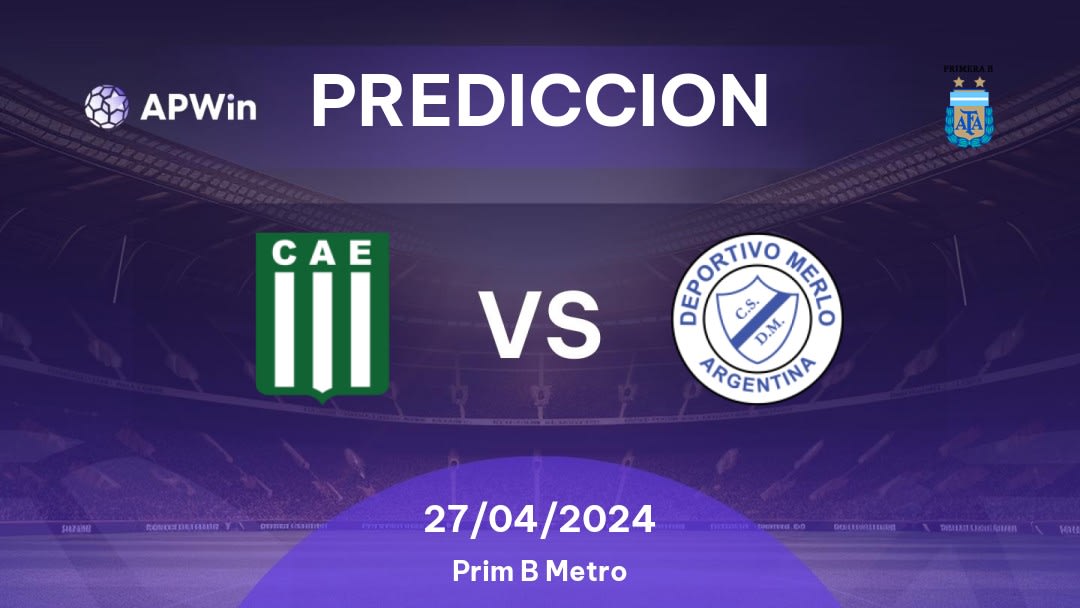 Predicciones Excursionistas vs Deportivo Merlo: 26/04/2024 - Argentina Prim B Metro