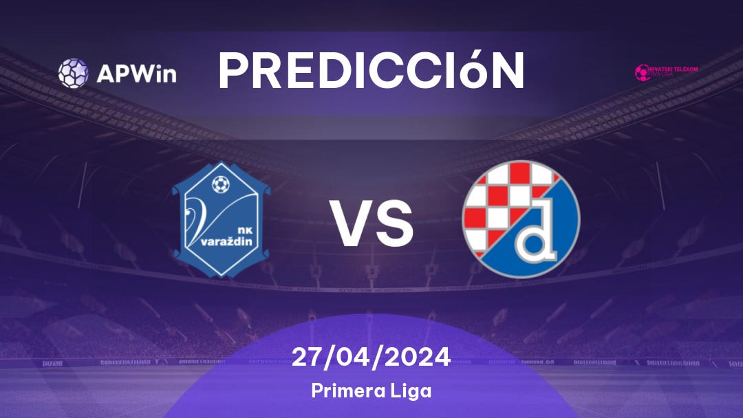 Predicciones Varaždin vs Dinamo Zagreb: 27/04/2024 - Croacia Liga Prva