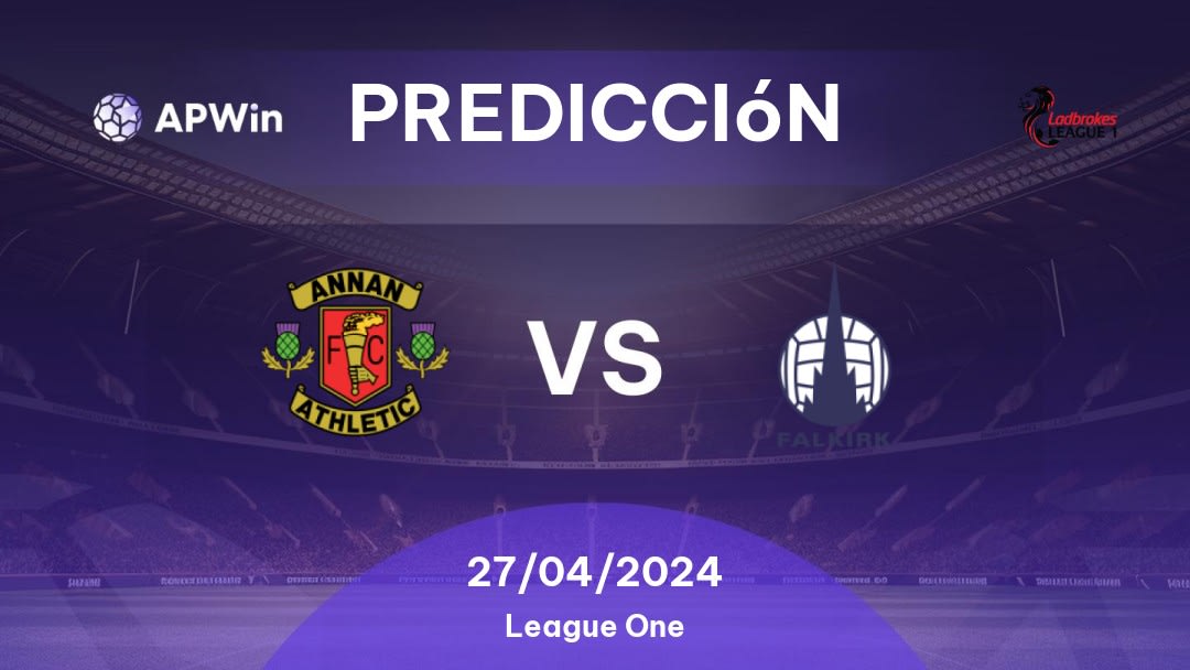 Predicciones Annan Athletic vs Falkirk: 27/04/2024 - Escocia League One