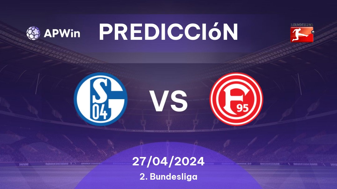 Predicciones Schalke 04 vs Fortuna Düsseldorf: 27/04/2024 - Alemania Bundesliga 2