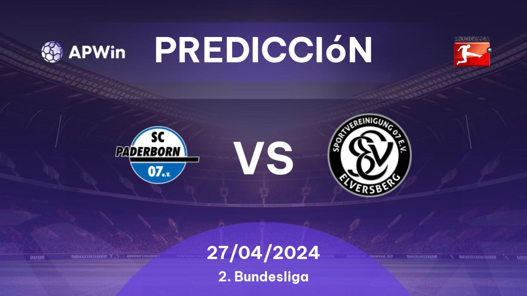 Predicciones Paderborn vs Elversberg: 27/04/2024 - Alemania Bundesliga 2