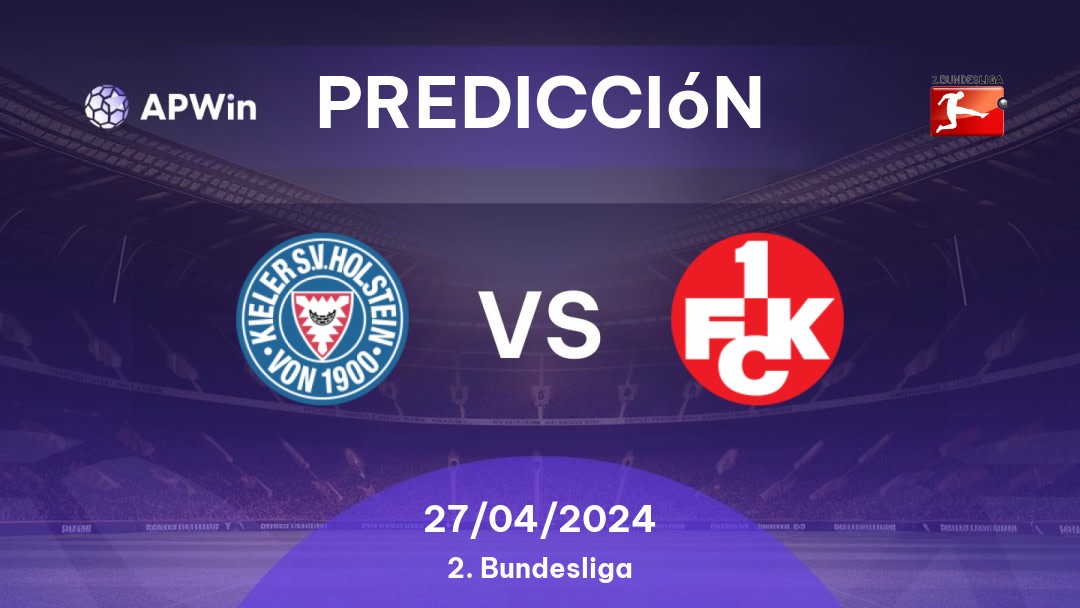 Predicciones Holstein Kiel vs Kaiserslautern: 27/04/2024 - Alemania Bundesliga 2