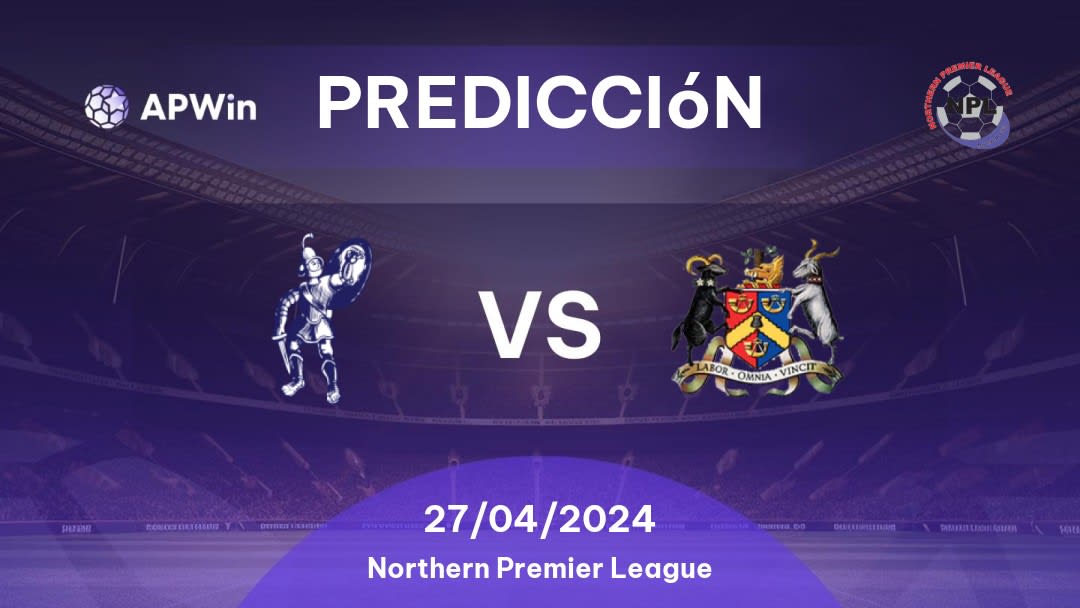 Predicciones Matlock Town vs Bradford Park Avenue: 27/04/2024 - Inglaterra Northern Premier League