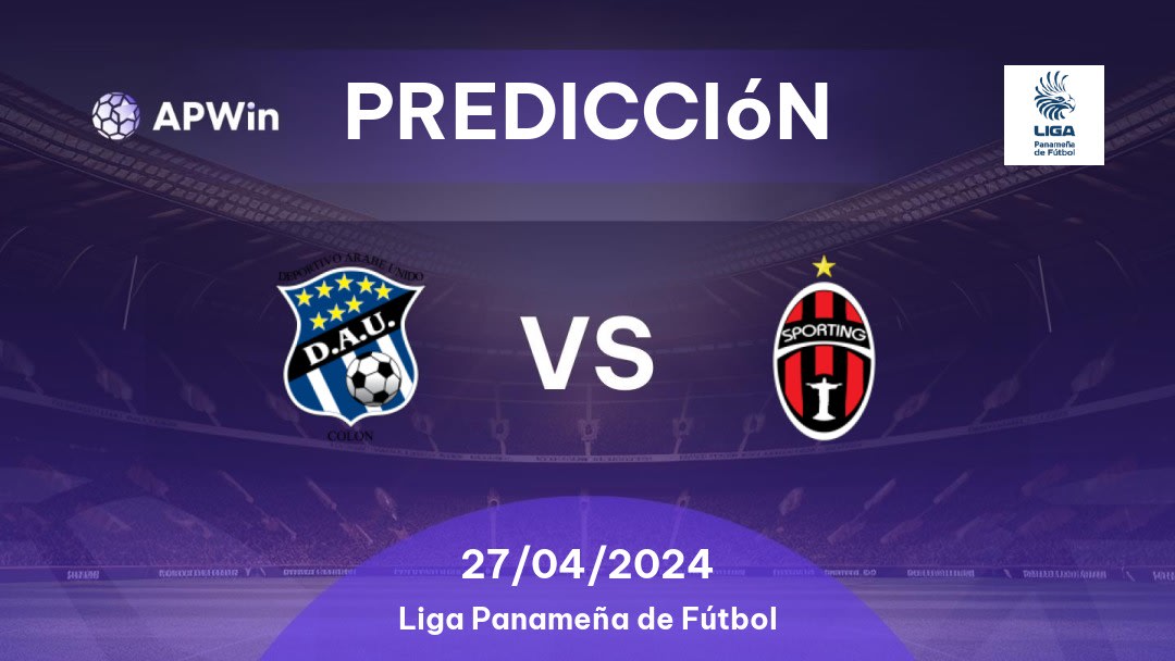 Predicciones Árabe Unido vs Sporting San Miguelito: 29/01/2023 - Panamá LPF