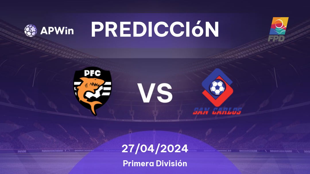 Predicciones Puntarenas vs San Carlos: 27/04/2024 - Costa Rica Liga de Fútbol de Primera División