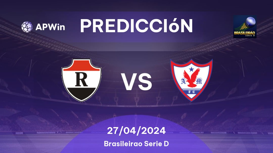 Predicciones Ríver vs Águia de Marabá: 27/04/2024 - Brasil Brasileirão Série D