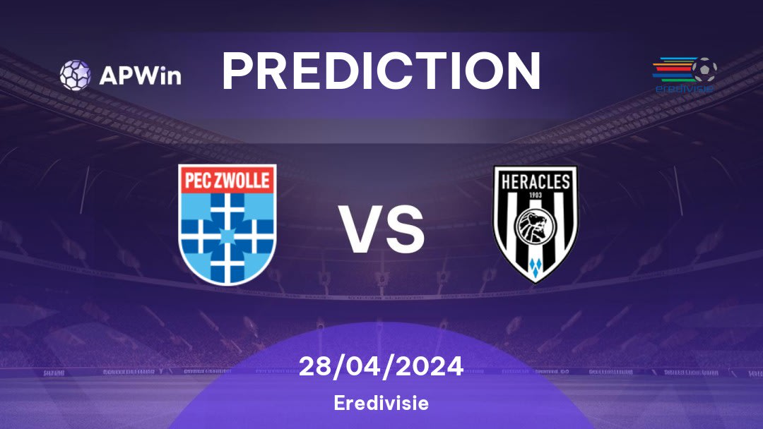 PEC Zwolle vs Heracles Betting Tips: 28/04/2024 - Matchday 31 - Netherlands Eredivisie