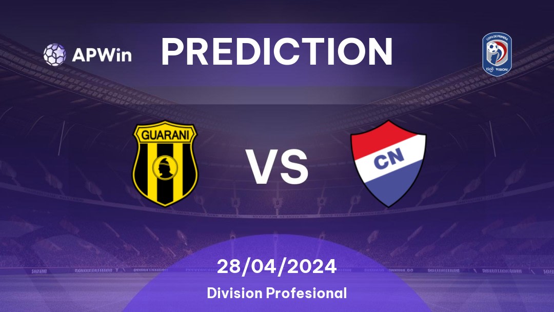 Guaraní vs Nacional Asunción Betting Tips: 28/04/2024 - Matchday 15 - Paraguay Division Profesional