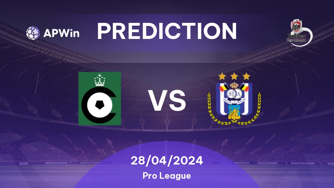 Cercle Brugge vs RSC Anderlecht Betting Tips: 28/04/2024 - Matchday 6 - Belgium Pro League