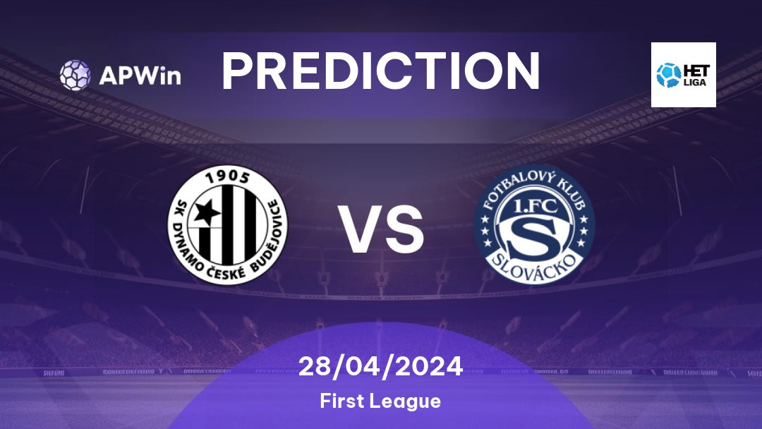 České Budějovice vs Slovácko Betting Tips: 28/04/2024 - Matchday 30 - Czech Republic First League