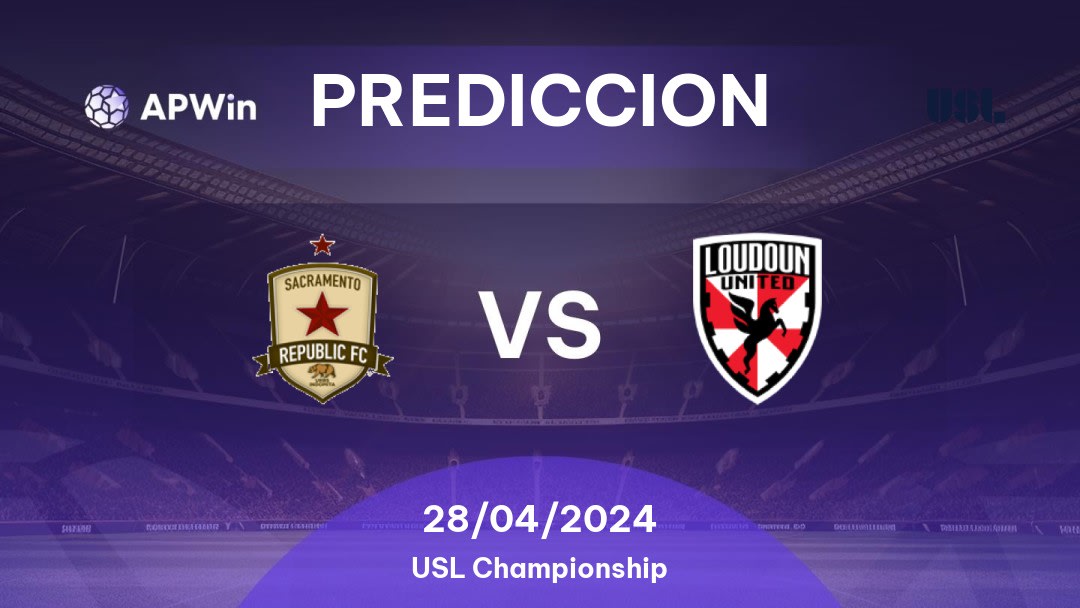 Predicciones Sacramento Republic vs Loudoun United: 27/04/2024 - Estados Unidos de América USL Championship