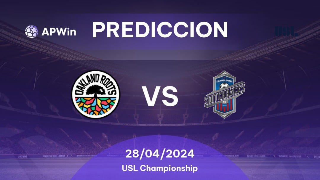 Predicciones Oakland Roots vs Colorado Springs: 27/04/2024 - Estados Unidos de América USL Championship