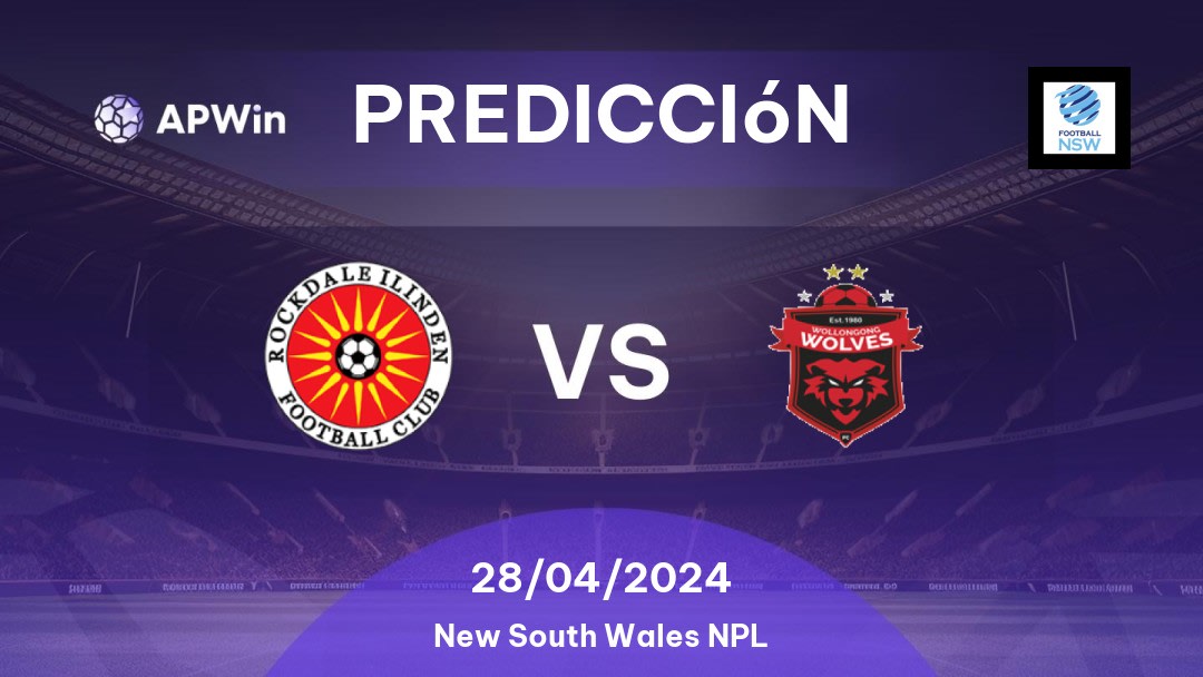 Predicciones Rockdale City Suns vs Wollongong Wolves: 28/04/2024 - Australia New South Wales NPL