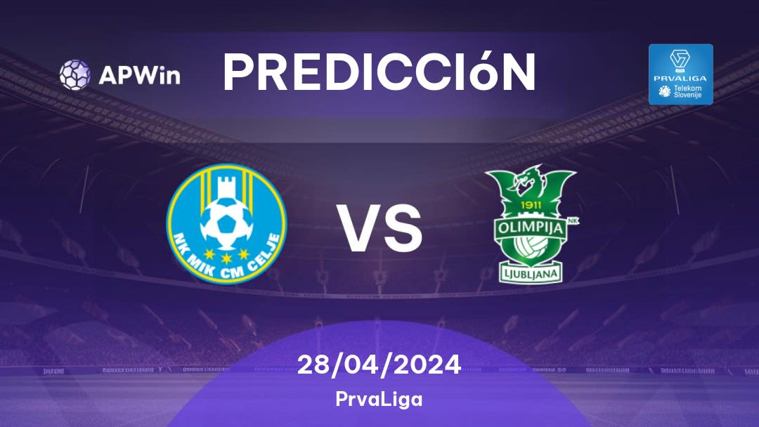 Predicciones Celje vs Olimpija: 28/04/2024 - Eslovenia PrvaLiga