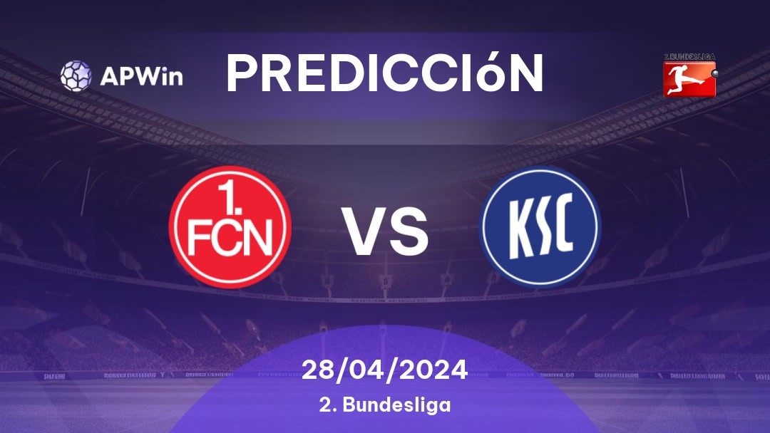 Predicciones Nürnberg vs Karlsruher SC: 28/04/2024 - Alemania Bundesliga 2