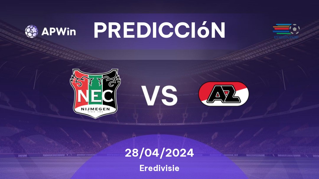 Predicciones NEC vs AZ: 28/04/2024 - Países Bajos Eredivisie