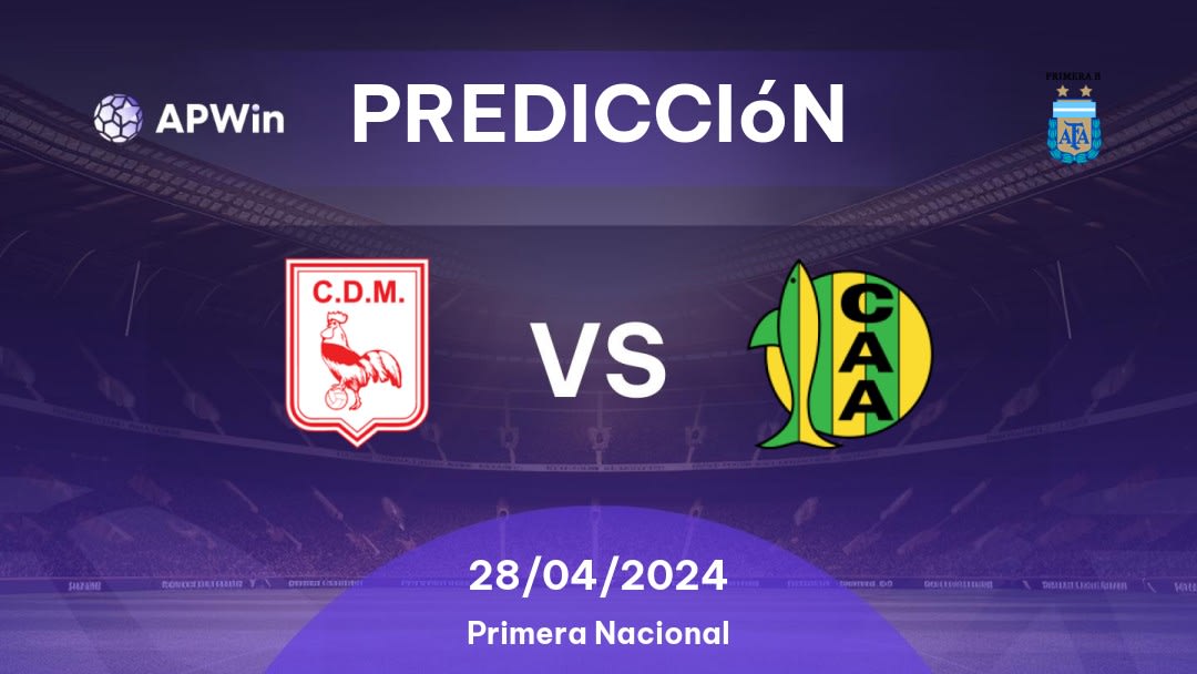 Predicciones Deportivo Morón vs Aldosivi: 28/04/2024 - Argentina Primera B Nacional