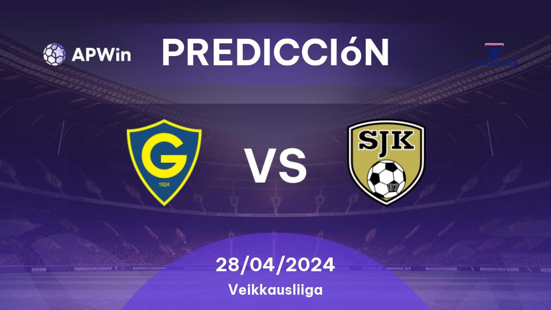 Predicciones Gnistan vs SJK: 28/04/2024 - Finlandia Veikkausliiga