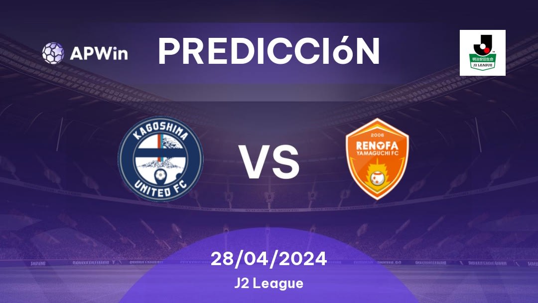 Predicciones Kagoshima United vs Renofa Yamaguchi: 28/04/2024 - Japón J2 League