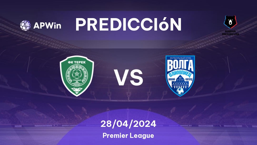 Predicciones Akhmat Grozny vs Olimpiyets: 28/04/2024 - Rusia Premier League