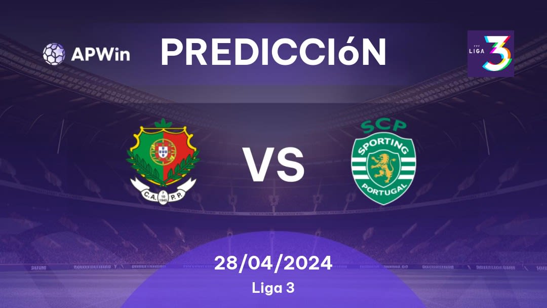 Predicciones Pêro Pinheiro vs Sporting CP II: 28/04/2024 - Portugal Liga 3