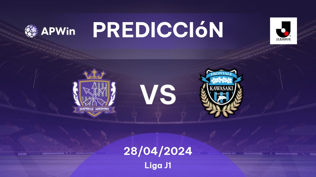 Predicciones Sanfrecce Hiroshima vs Kawasaki Frontale: 28/04/2024 - Japón Liga J1