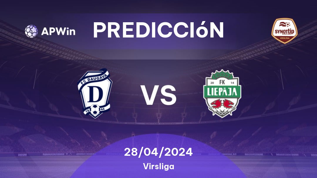 Predicciones BFC Daugavpils vs Liepāja: 28/04/2024 - Letonia Virsliga