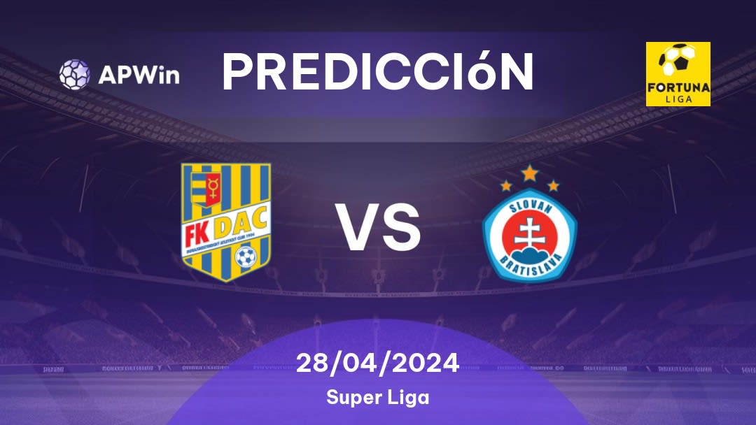 Predicciones DAC vs Slovan Bratislava: 28/04/2024 - Eslovaquia Super Liga