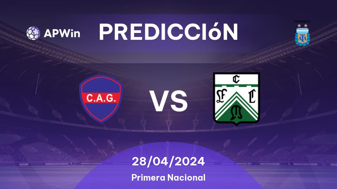 Predicciones Club Atlético Güemes vs Ferro Carril Oeste: 28/04/2024 - Argentina Primera B Nacional