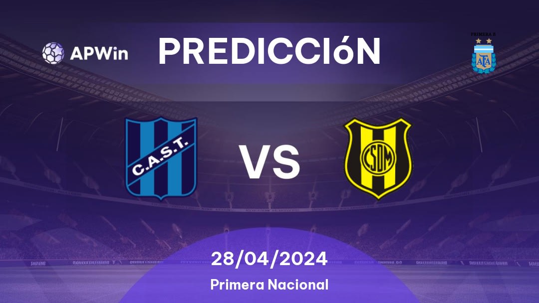 Predicciones San Telmo vs Deportivo Madryn: 28/04/2024 - Argentina Primera B Nacional