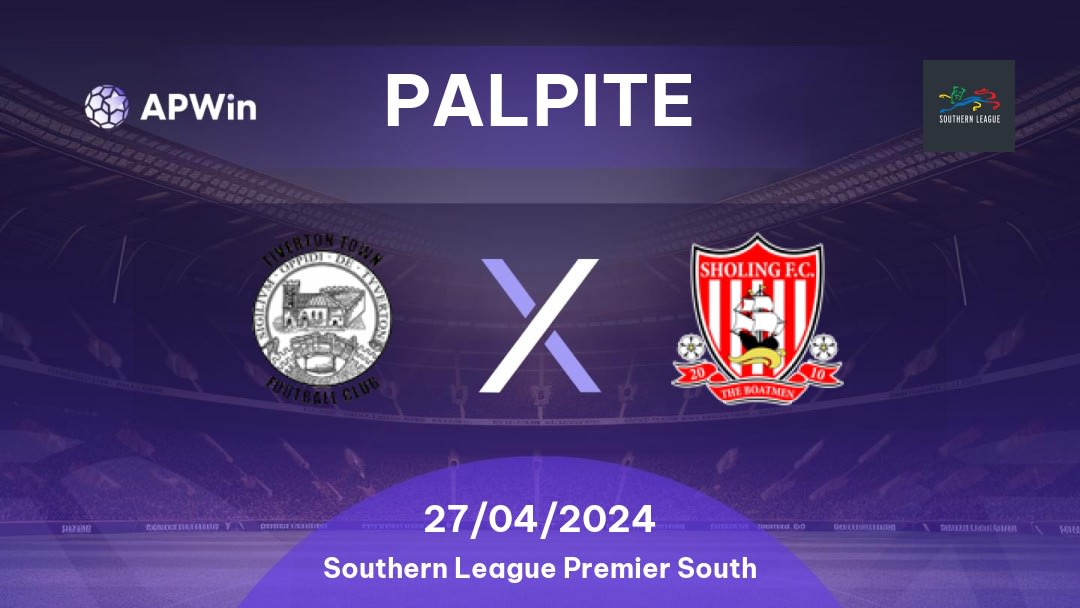 Palpite Tiverton Town x Sholing: 27/04/2024 - Southern League Premier South