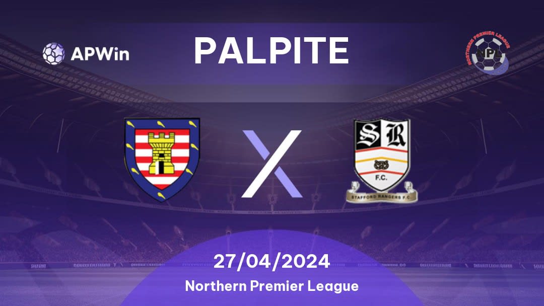 Palpite Morpeth Town x Stafford Rangers: 27/04/2024 - Northern Premier League