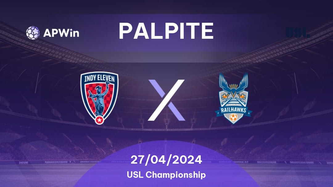 Palpite Indy Eleven x North Carolina FC: 27/04/2024 - USL Championship