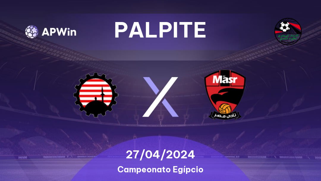 Palpite Baladeyet Al-Mahalla x ZED FC: 27/04/2024 - Campeonato Egípcio