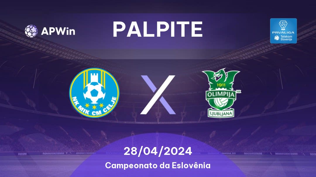 Palpite Celje x Olimpija: 28/04/2024 - Campeonato da Eslovênia