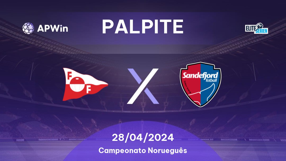 Palpite Fredrikstad x Sandefjord: 28/04/2024 - Campeonato Norueguês